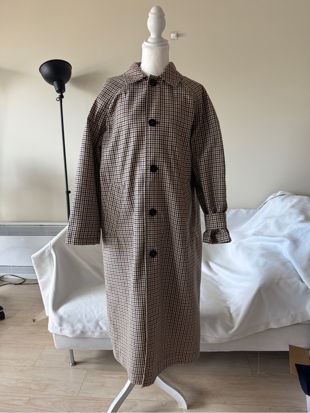 Zara collection réversible trench coat - Picture 8 of 8